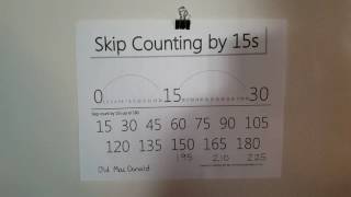 Skip Counting 15s -updated