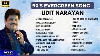 Udit Narayan | Evergreen Songs | Bollywood Songs | Old Songs | 90's Songs | TOP SONG UDIT NARAYAN