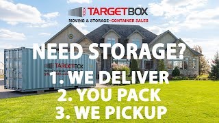 Storage Unit Rental Canada - Rent A Shipping Container With TargetBox