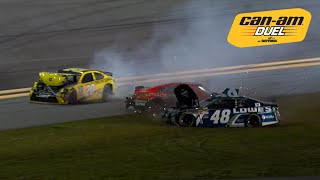 Kenseth, Johnson and others crash on last lap