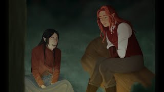 Maedhros and Maglor Illustration Timelapse