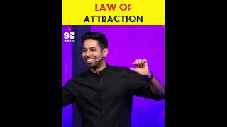 Real TRUTH about "Law of Attraction" 😱💯 by @himeeshmadaan #sandeepmaheshwari #shorts