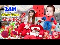 Thử Thách 24h Toàn Đồ Màu Đỏ Với Zino - Vê Vê Channel