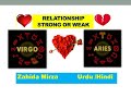 Aries and Virgo حمل اور سنبلہ  Horoscope Relationship Zodiac Compatibility | Zahida Mirza