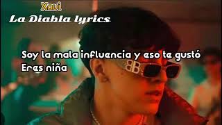 Xavi   La Diabla lyrics720P HD