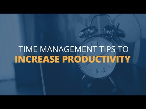6 Time Management Tips to Increase Productivity | Brian Tracy 6 Time Management Tips to Increase Productivity | Brian Tracy