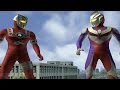 Ultraman Tiga & Astra TAG Team Mode ★Play ウルトラマン FE3