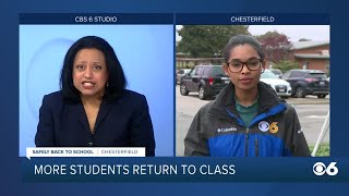 More Chesterfield students return to school