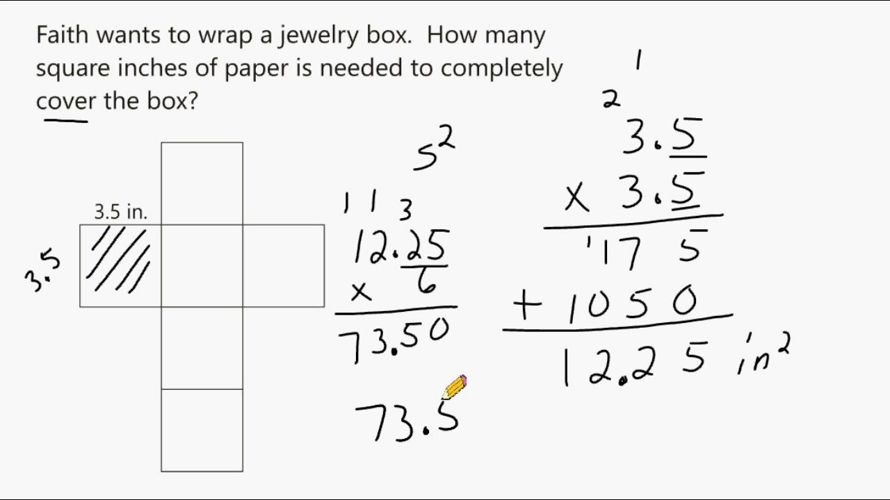 Surface Area Using Nets