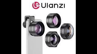 Ulanzi Wide Angle Fisheye Telephoto Macro Phone Lens