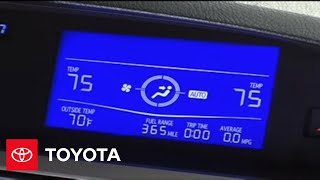 2005 - 2007 Avalon How-To: Automatic Heating Or Cooling | Toyota