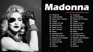 The Best Of Madonna Songs 2022 💕 Madonna Greatest Hits Full Album 💕 La Isla Bonita, Hung Up, ...