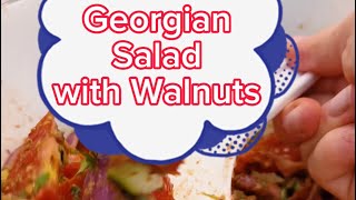 Georgian Salad with Walnuts