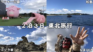 魅力いっぱい！2泊3日 東北旅行