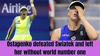 Jelena Ostapenko Shocks Tennis World with Upset Victory Over Iga Swiatek at 2023 US Open