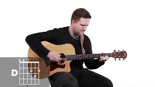 Oceans (Where Feet May Fail) | Acoustic Guitar Tutorial | Worship Solutions