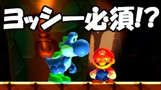 ヨッシーが必要なのに逃げられる…!!【マリオメーカー実況#141】