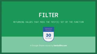 Google Sheets Filter Function - 8 actionable examples