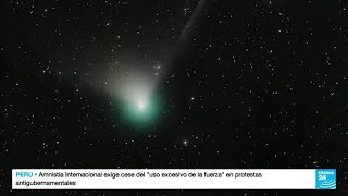El cometa verde, un hito astronómico que se acerca a la Tierra luego de 50.000 años