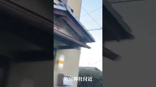 【ハッピーバスショート動画】近所の公園近くにある停留所からバスに乗ってみた