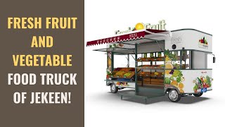 Fresh Fruit and Vegetable Food Truck of JEKEEN!