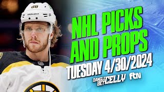 FREE NHL Picks Today! | NHL Predictions | NHL Props | NHL Stanley Cup Playoffs | NHL Picks 4/30/24