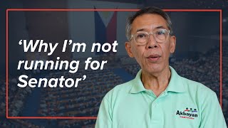 Bakit hindi tayo tatakbo sa Senado | Chel Diokno #51AkbayanPartylist