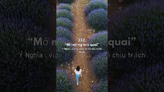 332. Mở miệng mắc quai. #cadao #tucngu #thanhngu #shorts