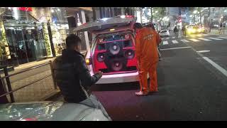 渋谷  ハロウィン Shibuya Halloween Walking Tour  Tokyo 2020 外向き 内向き 音響族