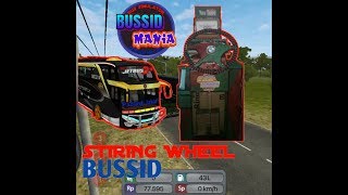Review stering wheel untuk android di game bus simulator indonesia(BUSSID)|calon lemimpin