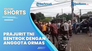 Viral Video Prajurit TNI Bentrok dengan Anggota Ormas FBR di Bekasi, Polisi Turun Tangan Selesaikan