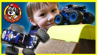Monster Jam CHAMP RAMP FREESTYLE Toy Playset ft. Son-Uva Digger FREESTYLE SHOW HIGHLIGHTS