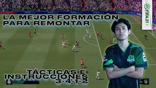 FIFA 21 LA MEJOR FORMACIÓN PARA REMONTAR UN PARTIDO LA 3412 + EQUIPO PARA FUT CHAMPIONS!
