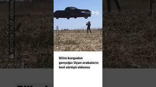 Bilimkurgudan gerçeğe: Uçan arabaların test sürüşü videosu