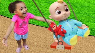 Let's go to the Playground Song + More Nursery Rhymes & Kids Songs | Leah's Play Time