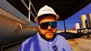 Hauling Saltwater Loads To A Public Disposal In Encinal, Tx | Eagle Ford Shale | POV Driving