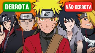 7 NINJAS TEMIDOS QUE DERROTAM O NARUTO MODO SABIO E 7 QUE NÃO DERROTAM | LIVE RADAR ANIME #02