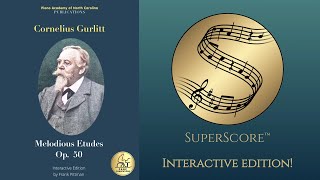 24 Melodious Etudes, opus 50 by Cornelius Gurlitt