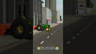 Swaraj vs John Deere tractor #trendingshorts #vrialshort #youtubeshorts #trending  #shorts #vialr