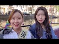 🇳🇱암스테르담 2박 3일 vlog 운하보트투어 하이네켄 박물관 미술관 투어 홍등가🫣 인스타감성 카페 팬케이크 한식 맛집 난 암스테르담 또갈래