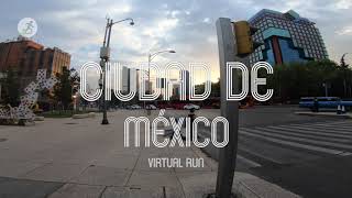 Virtual Run - Mexico City , México | Treadmill Running CDMX | 60 minutes run