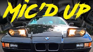 V12 Sound: BMW 850CSi w/ Dinan Exhaust - The M8 That Never Was