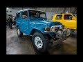 the toyota land cruiser 40 series fj40 . fj40 is legendary off road vehicle.vintage car