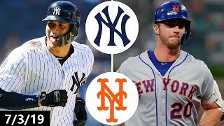 New York Yankees vs New York Mets Highlights | July 3, 2019