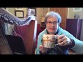 Saturday morning harp and coffee with Kathy 11/2/24