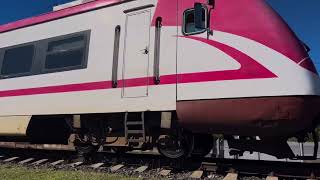 GRT-005 Train,coming to zugdidi railway station 🚉,Georgian railway🇬🇪.