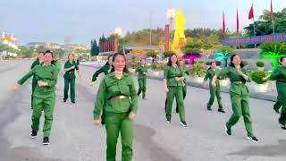 Bác cùng chúng cháu hành quân - Choreo by Hằng Kem - Team chị em CLB Hưng Lộc Sống Khoẻ