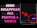 how to send disappearing photos on instagram 2026
