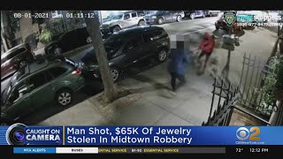 Man Shot And Robbed Of $65K Jewelry