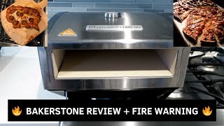 BakerStone Stove Top Pizza Oven: Review, Setup and Fire Warning